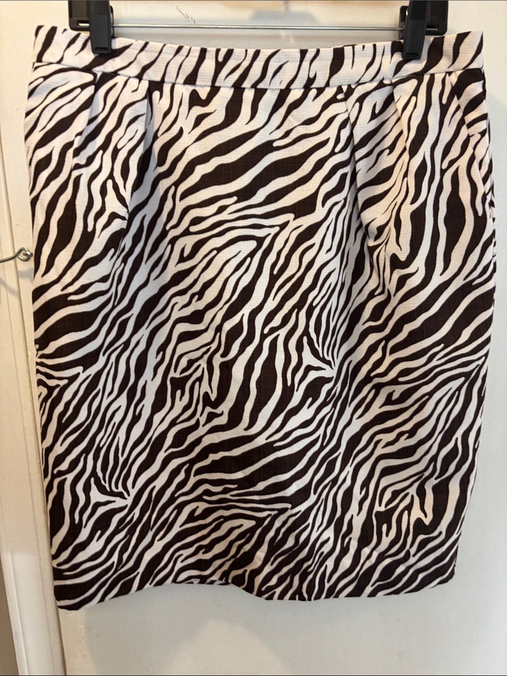 Attention 14 Zebra Print Pencil Skirt  26-164